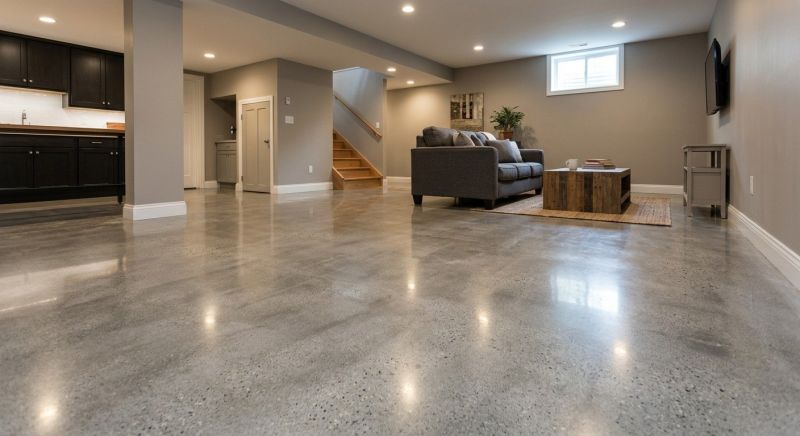Basement Concrete Polishing in Louisville, KY