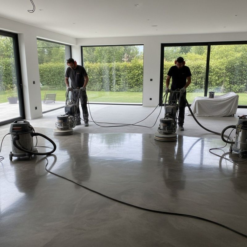 Concrete Basement Polishing in Louisville, KY