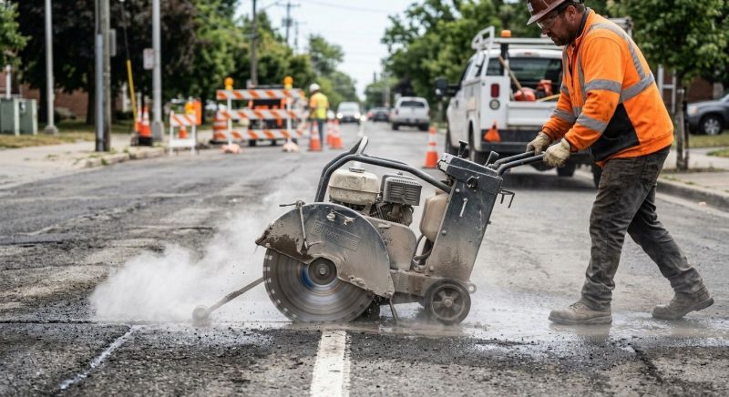 Asphalt Cutting in Corpus Christi, TX