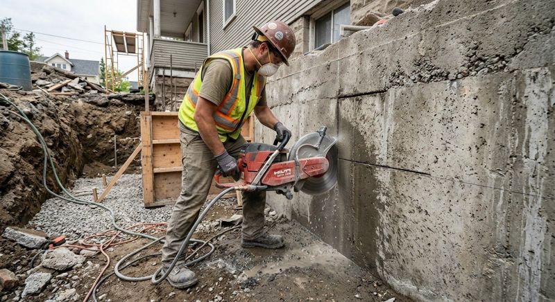 Basement Floor Sawing in Corpus Christi, TX