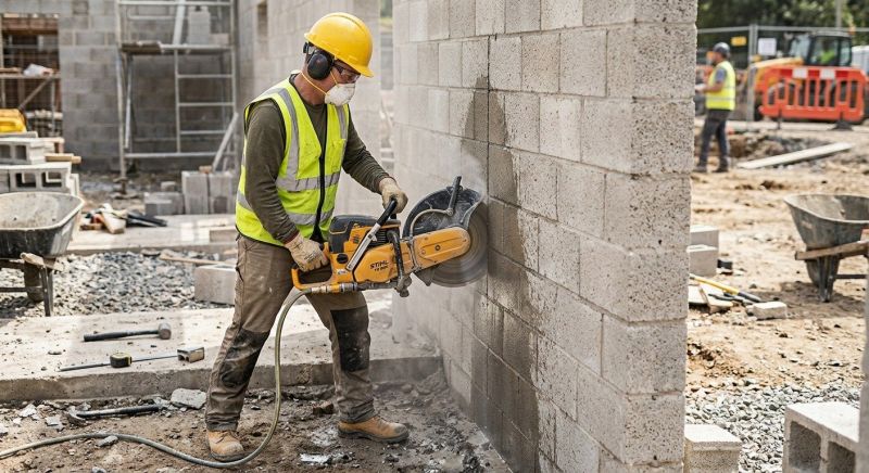 Block Wall Cutting in Corpus Christi, TX