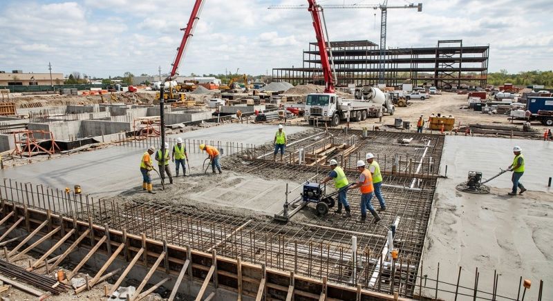 Commercial Slab Construction in Boca Raton, FL