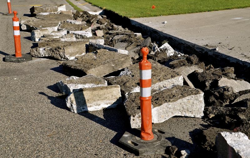 Concrete Curb Removal in Corpus Christi, TX