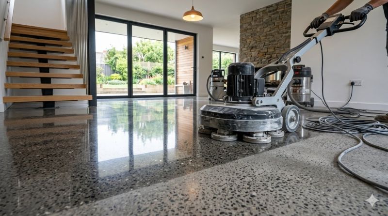 Concrete Slab Polishing in Louisville, KY