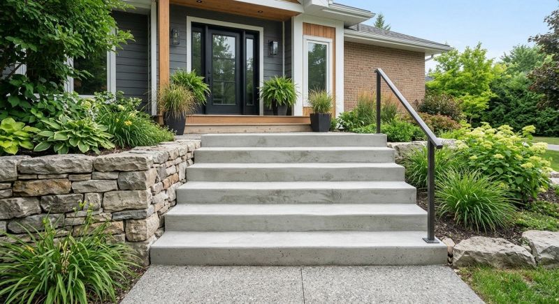 Concrete Stairs Construction in Denver, CO