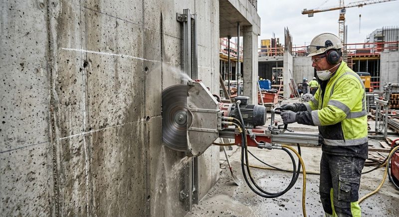 Concrete Wall Sawing in Corpus Christi, TX