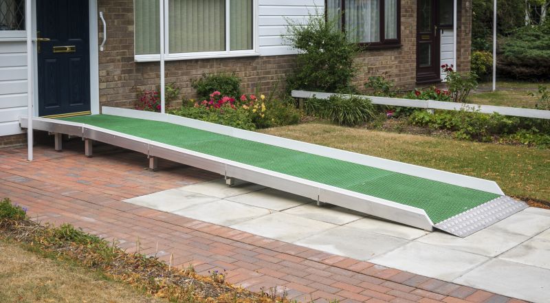Newly Installed Curb Ramp