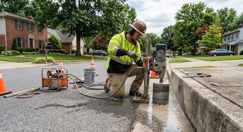Pavement Drilling in Corpus Christi, TX