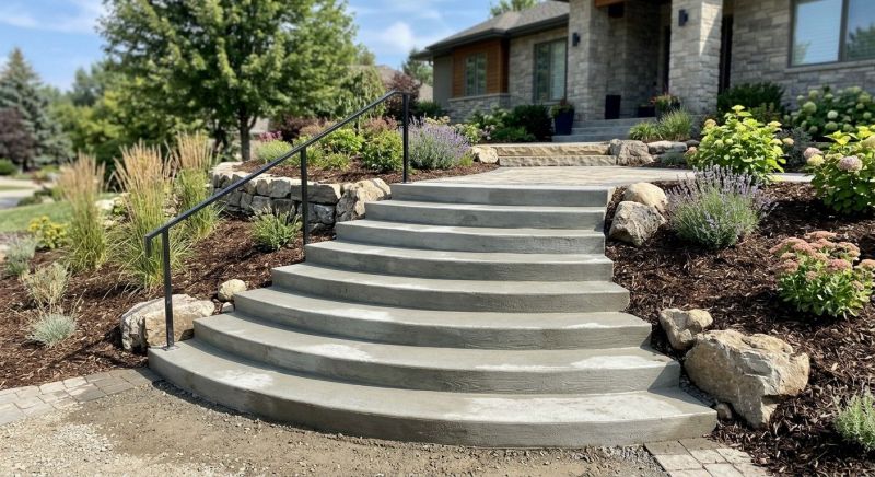 Steps Pouring in Sacramento, CA