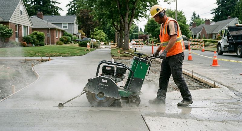 Walkway Cutting in Corpus Christi, TX